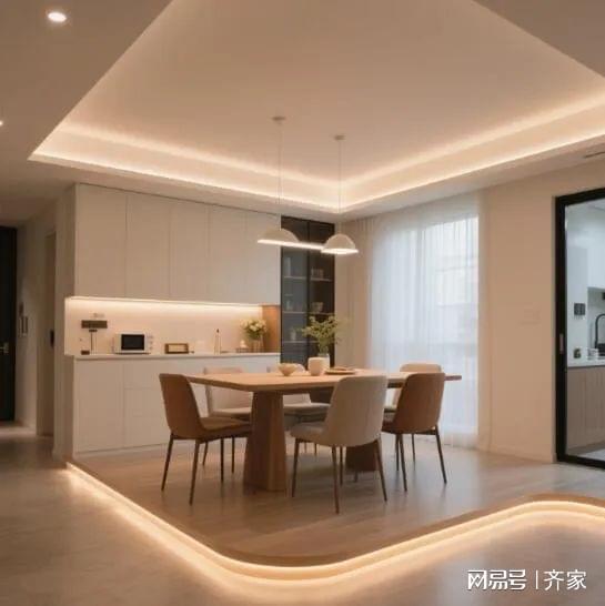 的现代简约餐厅温馨到犯规！AG真人登录入口哇塞 这家(图3)