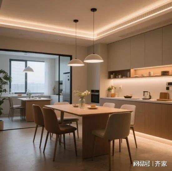 的现代简约餐厅温馨到犯规！AG真人登录入口哇塞 这家(图2)